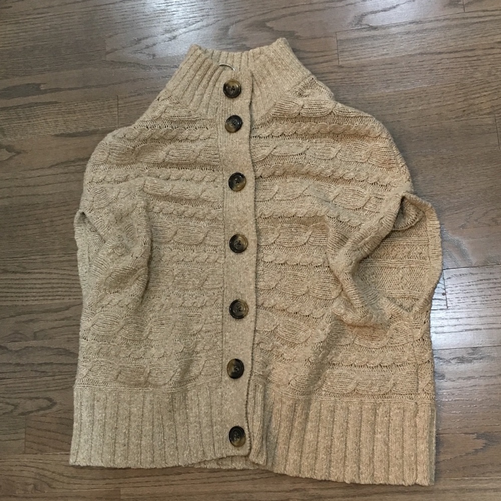 Oversized Chunky Sweater Shaw